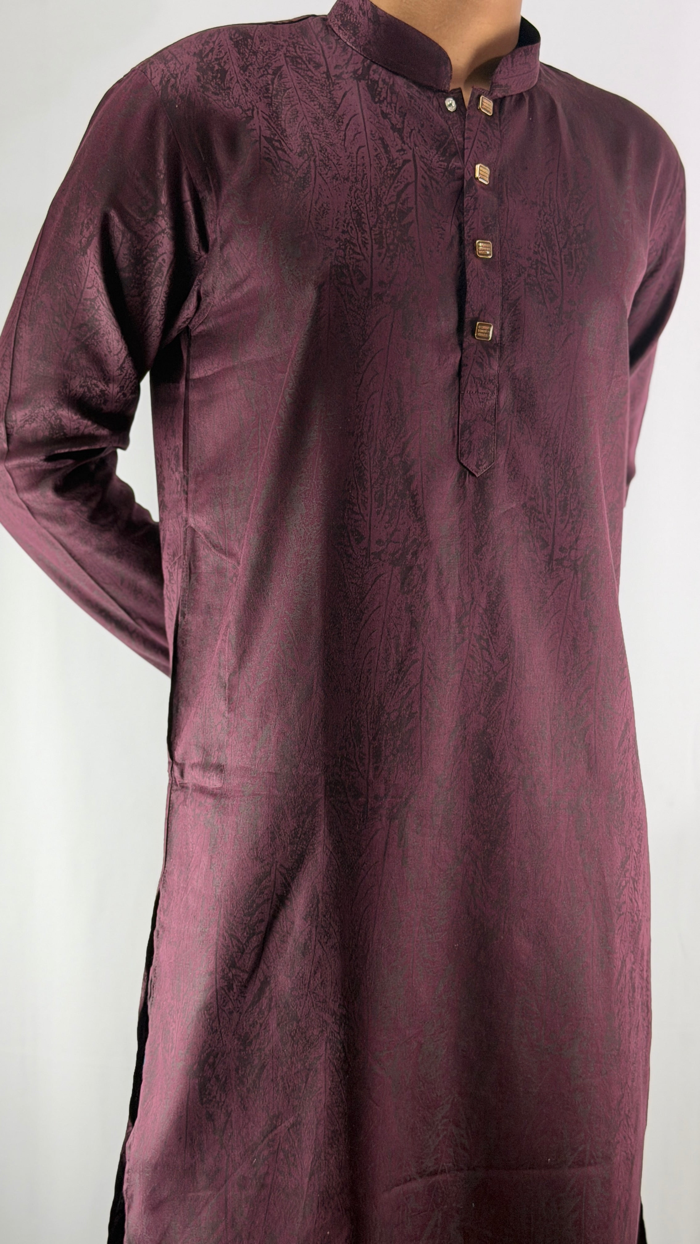 Maroon print